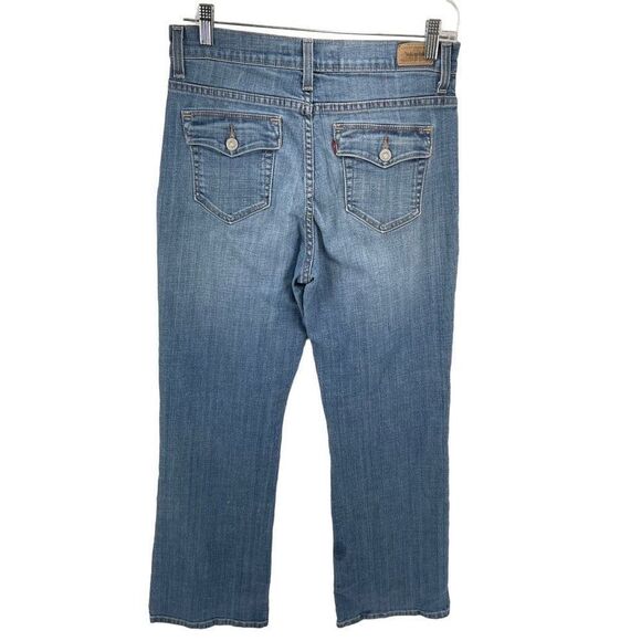 Levi's Womens Bootcut 512 Jeans Perfectly Slimming Medium Wash Size 10 Medium - Picture 9 of 10